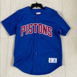 Mitchell & Ness Detroit Pistons button down